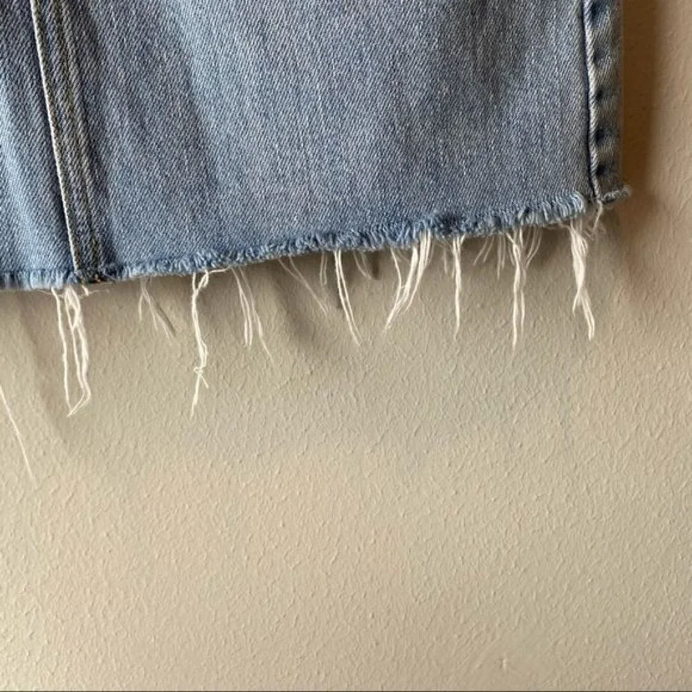 Topshop denim distressed